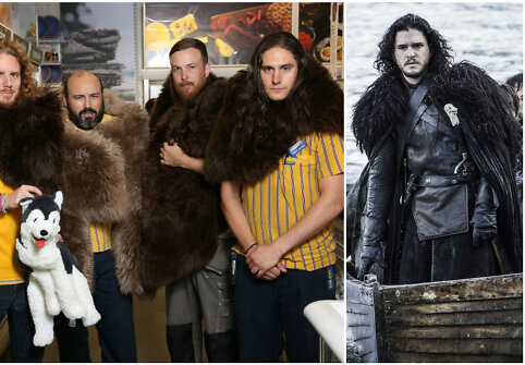 &bdquo;Sostų karų&ldquo; herojų apsiaustai gaminami i&scaron; IKEA kilimų