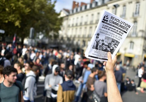 Prancūzijos darbo rinkos reformos įžiebė naujus protestus
