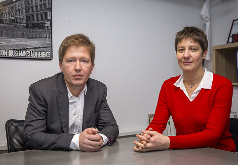 Andrejus Soldatovas ir Irina Borogan