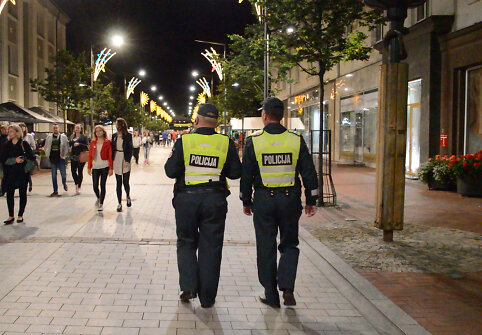 Policijos reidas &scaron;ventės &bdquo;&Scaron;iaulių naktys&ldquo; metu