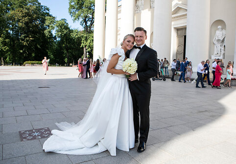 Valdo Benkunsko ir Vismantės Vasaitytės vestuvės / Pauliaus Peleckio / &bdquo;ŽMONĖS Foto&ldquo; nuotr.