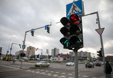 Apkasų, Žalgirio, Rinktinės gatvių sankryža