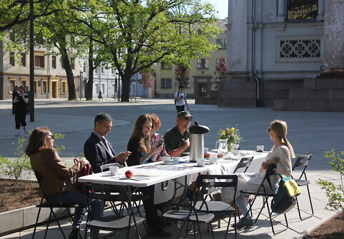 Kaunas kviečia į Kiemų &scaron;ventę: Laisvės alėjoje nusidrieks ilgiausias stalas mieste