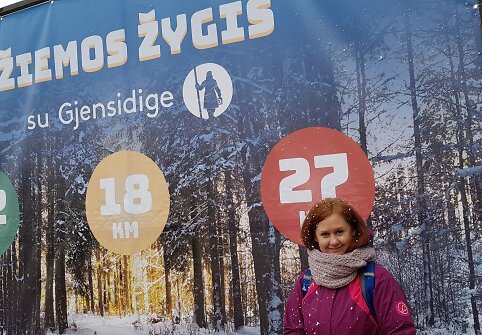 Žygeivė Daiva Jankauskaitė