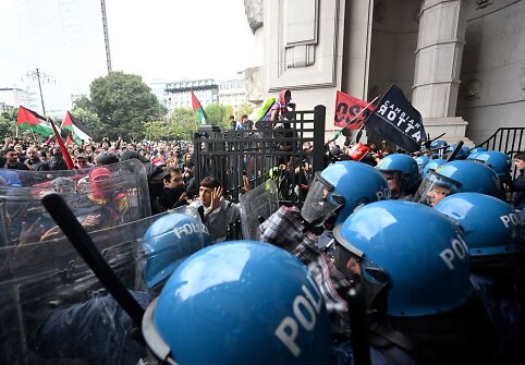 Protestai Italijoje