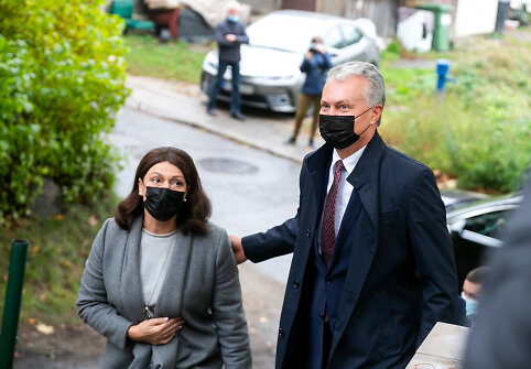 Diana Nausėdienė ir Gitanas Nausėda