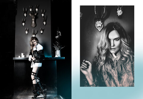 Modelis: Akvilina Ubartaitė, stilistė: Kastė Svilaitė, grimas: Karolina Taraškevič, fotosesijos vieta: „One Two“ baras