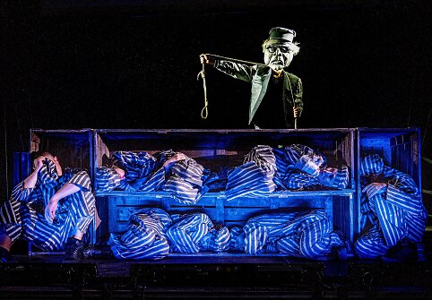 Kauno valstybinio lėlių teatro premjera &bdquo;Dievų mi&scaron;kas&ldquo;/ Dmitrijaus Matvejevo nuotr.