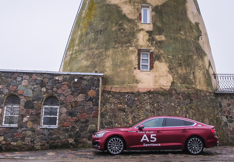 &Scaron;eduvos malūnas ir &bdquo;Audi A5 Sportback&ldquo;