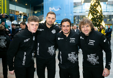 Aisvydas Paliukėnas, Edvinas Juškauskas, Filipe Palmeiro, Benediktas Vanagas