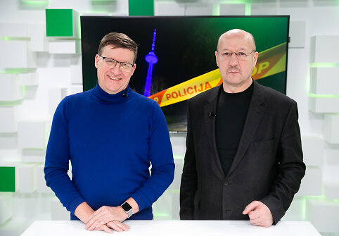 Linas Slu&scaron;nys ir Visvaldas Račkauskas