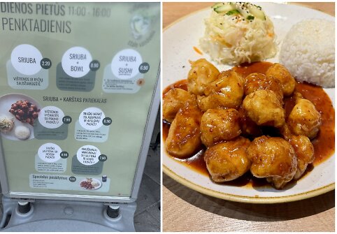 Donatas Karklius kinų restorane „Shimai SUSHI & WOK“