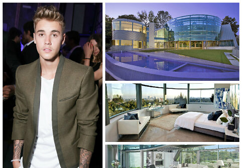Namai, kuriuose gyvena Justinas Bieberis