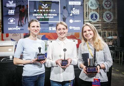 Eleonora Zanevičienė, Miglė Lukoševičiūtė ir Ieva Šuopytė