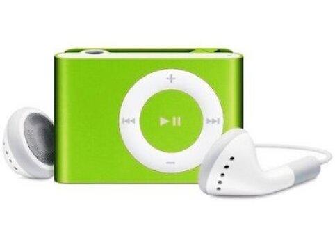 Žalias &bdquo;iPod&ldquo; grotuvas