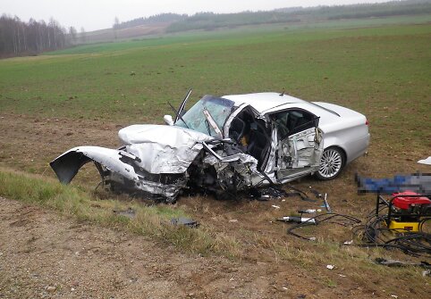 Vilkiko ir „Alfa Romeo“ avarija kelyje „Via Baltica“