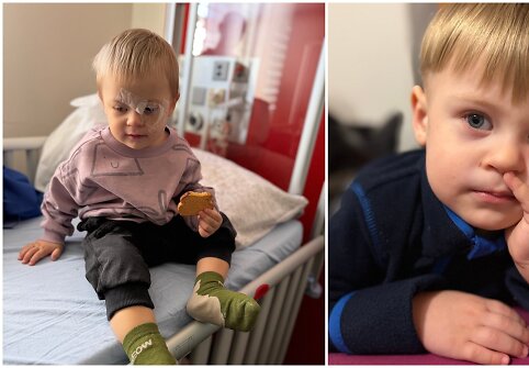 Šeima sūnaus Adomėlio diagnozę išgirdo lygiai prieš metus
