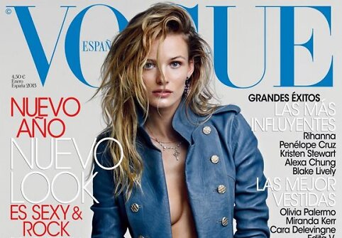 Edita Vilkevičiūtė &bdquo;Vogue&ldquo; žurnalo vir&scaron;elyje