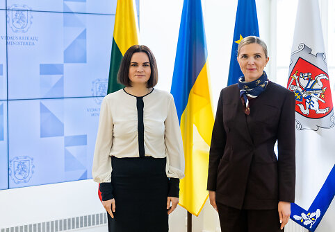Sviatlana Cichanouskaja, Agnė Bilotaitė