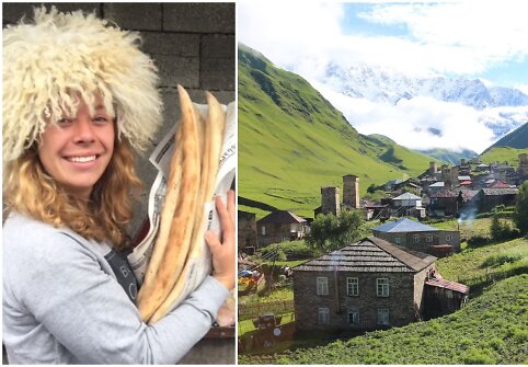 Justina Vaitiekūnaitė Sakartvele