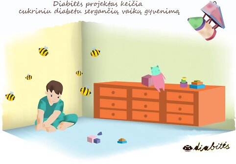 Projektas &bdquo;Diabitės&ldquo; keičia diabetu sergančių vaikų gyvenimą