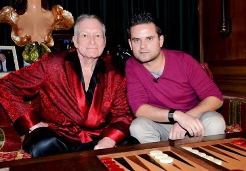Hugh Hefneris ir Edvardas Žičkus