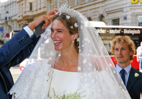 Lichten&scaron;teino princesės Marios Anunciatos ir Emanuele'o Musini vestuvės