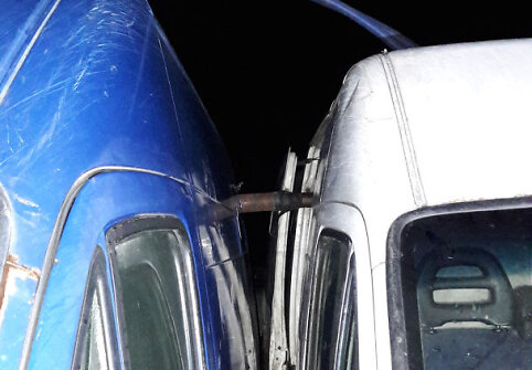 Naminės varykla Rietavo rajone buvo įrengta dviejuose autobusiukuose.