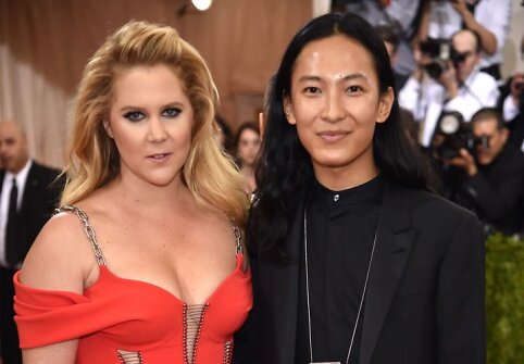 Amy Schumer ir Alexanderis Wangas