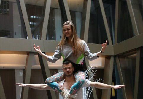 Milana Ja&scaron;inskytė ir Mindaugas Rainys