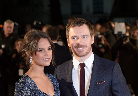 Alicia Vikander ir Michaelas Fassbenderis