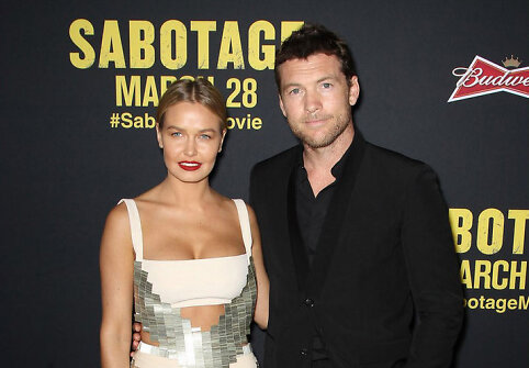 Samas Worthingtonas ir Lara Bingle