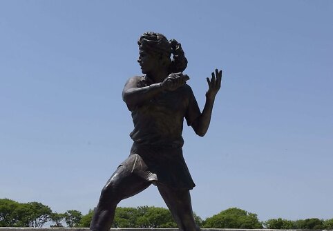 Gabrielos Sabatini paminklas Argentinoje