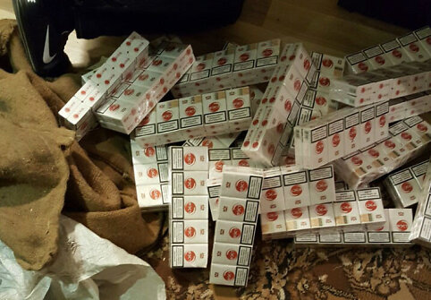 Sulaikytos nelegaliai pardavinėjamos cigaretės