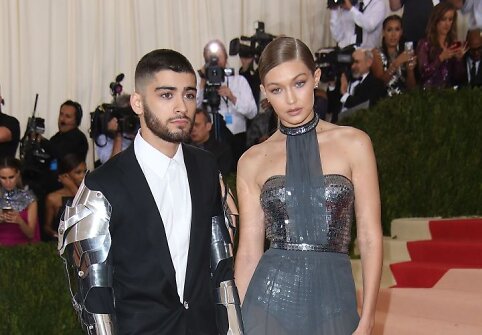 Modelis Gigi Hadid ir atlikėjas Zaynas Malikas
