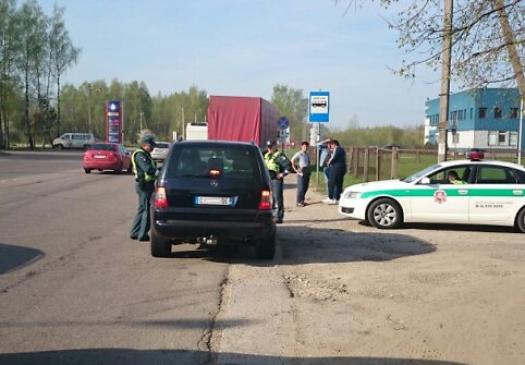 Lietuvos kelių policijos reidas Kaune