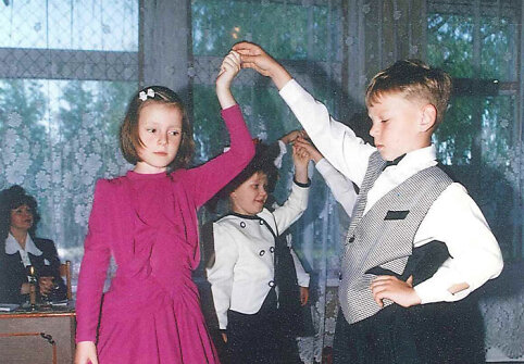 Ieva Zasimauskaitė vaikystėje