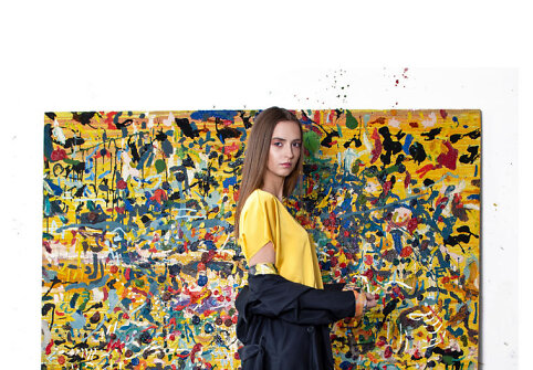 &bdquo;Paint Your Life&ldquo;: dizainerės Lauros Dailidėnienės ir menininkės Kunigundos Dineikaitės projektas