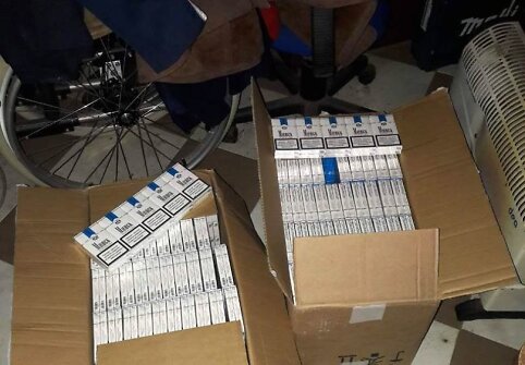 Kratos metu rastos kontrabandinės cigaretės