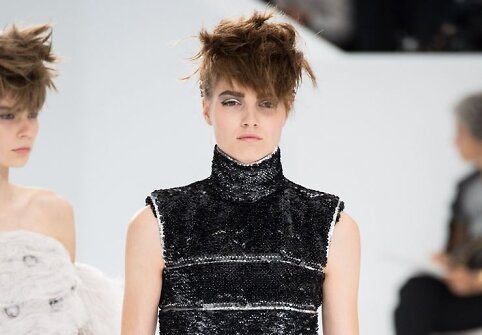 Agnė Končiūtė &bdquo;Chanel&ldquo; kolekcijos pristatyme