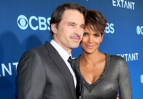 Halle Berry su vyru Olivier Martinezu