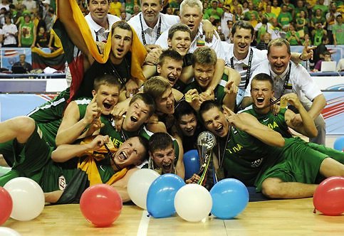 FIBA nuotr./Lietuvos jaunimo rinktinė 2011 m.