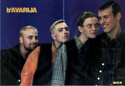 Žurnalo „Ausis“ nuotr./Grupė „Bavarija“ 1996 metai