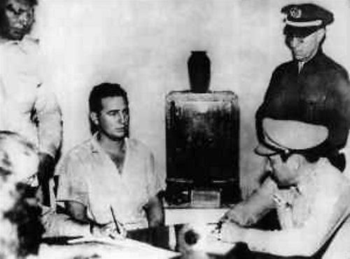 Wikipedia.org nuotr./Fidelis Castro teisme po Moncados kareivinių atakos (1953 m.)