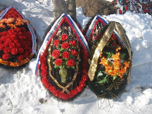 Twitter nuotr./Toljatyje palaidoti Donbase žuvę Rusijos desantininkai