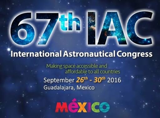 Projekto „Lietuva Mėnulyje 2018“ nuotr./„Lietuva Mėnulyje 2018“ organizatoriai – Tarptautiniame astronautikos kongrese Meksikoje