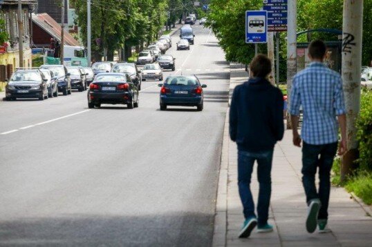 Žvėryne sutvarkytos Sėlių ir Kęstučio gatvių atkarpos