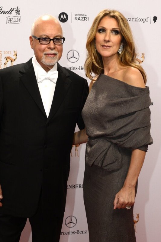 Celine Dion su vyru Rene Angeliliu (2012 m.)