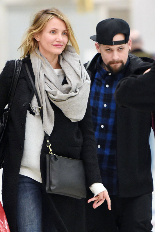 Cameron Diaz ir Benji Maddenas