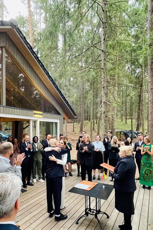 Godos Raibytės ir Marijaus Aleksos vestuvės